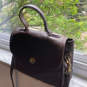 Vintage Coach Manor Bag